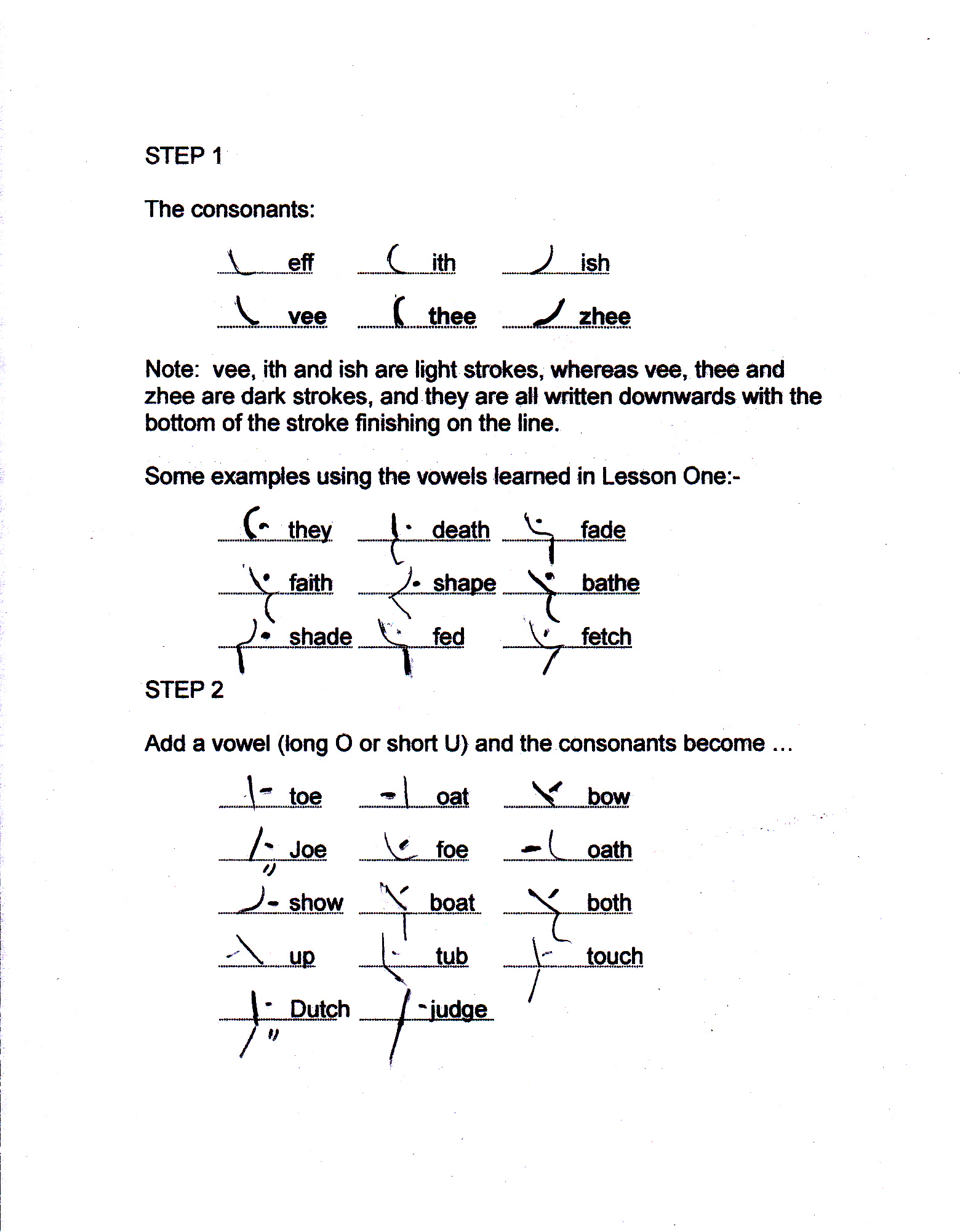 Tracey's Shorthand Transcription Service